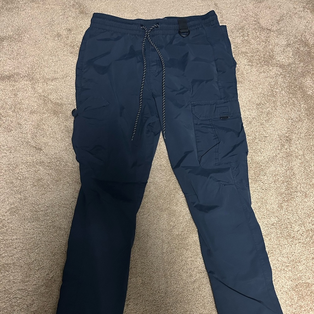 Pacsun cargo pants, like new, navy, size small